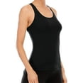 thumbnail image 4 of Attraco Women Workout Tank Top Mesh Criss Cross Open Back Athletic Yoga Shirt, 4 of 6