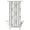 White-351, variant on Ocean Theme Shower Curtain - Tropical Sea Horse Habitat Design, Mildew-Resistant Fabric with 12 Reinforced Hooks,36x72in
