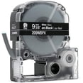 thumbnail image 2 of Epson LABELWORKS 209WBPX - White on Black PET Label Maker Tape - 3/8" (9MM) Wide, 30 ft, 2 of 7