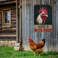 thumbnail image 6 of Vintage Chickens Have A Nice Poop Metal Tin Sign 12x8 Inch Chicken Funny Metal Poster Funny Chicken Tin Sign Home Kitchen Garden Bar Pub Restaurant Bathroom Are Wall Decor, 6 of 12