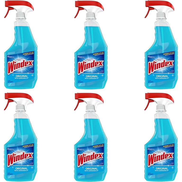 Windex Glass and Surface Pre-Moistened Wipes, Original, 38 Wipes, 3 Count  Pack (114 Wipes Total)