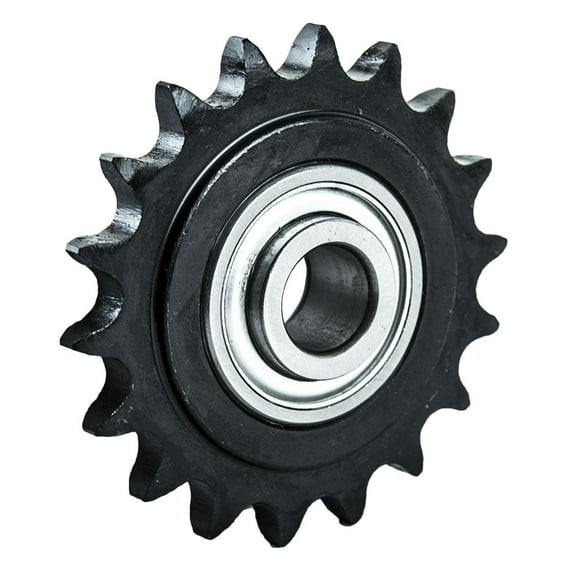 Jeremywell #40 Roller Chain Idler Sprocket 5/8" Bore Hardened 18 Tooth