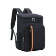 thumbnail image 4 of Bolsa de picnic al aire libre Zulema mochila de almuerzo aislada Negro, 4 of 8