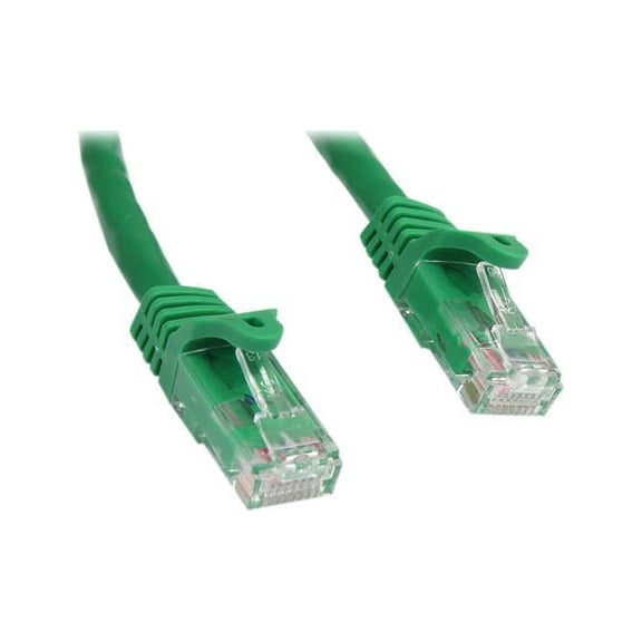 StarTech 35ft CAT6 Ethernet Cable - Green CAT 6 Gigabit Ethernet Wire -250Mhz 100W PoE RJ45 UTP Network Patch Cord Snagless with Strain Relief (N6PATCH35GN)