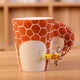 thumbnail image 1 of 3d Hand Painted Ceramic Animal Pattern Ceramic Coffee Mug (giraffe), 1 of 4