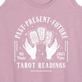 thumbnail image 3 of Instant Message - Past Present Future Tarot - Women's Racerback Tank Top, 3 of 6