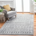 thumbnail image 3 of SAFAVIEH Tulum Flint Oriental Area Rug, Dark Grey/Ivory, 4' x 6', 3 of 12