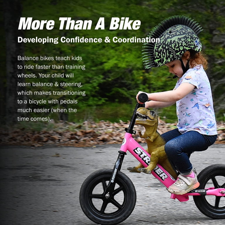 Strider 12” Sport Bike, Pink - No Pedal Balance Bicycle for Kids 1 Strider 12” Sport Bike, Pink - No Pedal Balance Bicycle for Kids 1