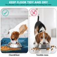 thumbnail image 4 of Evil Pumpkin Ghost Dog Food Mats for Floors Happy Halloween Pumpkin Ghost Absorbent No-Slip 17x30 Inch Dog Water Mat Pet Feeding Mat EcoFriendly Durable Pet Placemat, 4 of 7