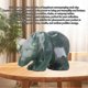thumbnail image 1 of 1.5in Crystal Bear Decor Handicraft Delicate Bear Statue Animal Figurine for Tables Desks Entryway Moss Agate, 1 of 3