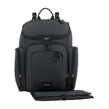 Eastsport Multi-Function Wooster St. Backpack Diaper Bag Black