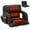 Upgraded Wide 21"(1 Pack), variant on Slsy 25" Heated Massage Stadium Seats, Folding Bleacher Chair, 3 Levels of Heat&Massage, 6 Reclining Positions for Indoor Stadiums, Baseball Stadiums
