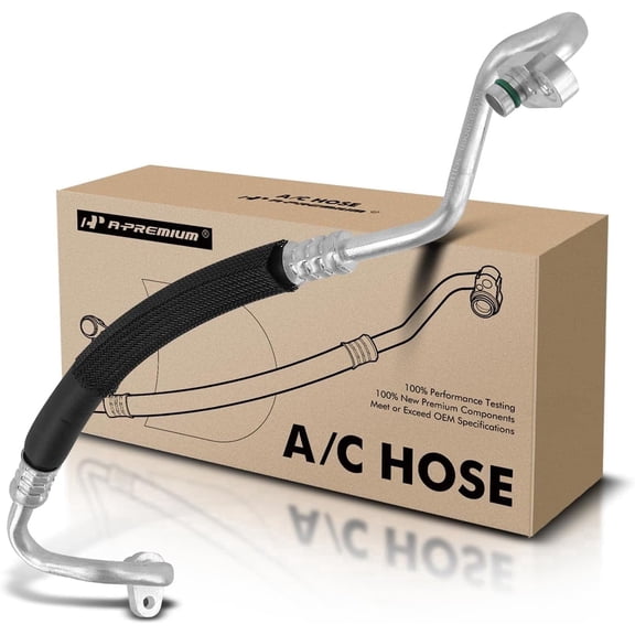 A-Premium A/C Discharge Line Hose Assembly Compatible with Nissan Altima 2007-2012, Maxima 2009-2014, 3.5L, Compressor to Condenser