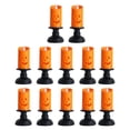 thumbnail image 4 of 12 piezas de adornos de velas de calabaza de Halloween, candelabros de calabaza de Halloween, lámparas LED para suministros de fiesta, 4 of 9