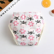 EQWLJWE Cartoon Cute Baby Gauze Waterproof And Leak-proof Diaper Baby Learning Pants Girls' Harness Holiday Clearance