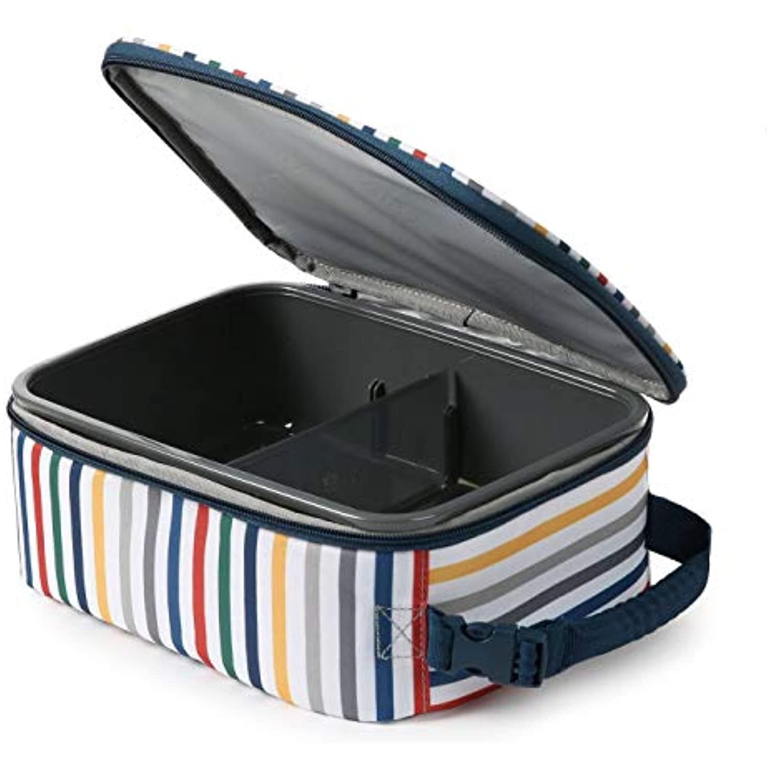  Fulton Bag Co. Thermal Insulated Zippered Lunch Bag Box  (Upright) Hardbody Sturdy (Cantaloupe): Home & Kitchen