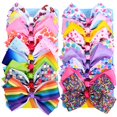 thumbnail image 1 of Hair Bows Dwenarry, 18 unidades, pinzas coloridas para niñas, 1 of 9