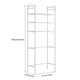 thumbnail image 3 of Estante de baño de acero inoxidable de 3 niveles sobre el inodoro | Organizador compacto para artículos de tocador, toallas y secador de pelo | Estante resistente al óxido e impermeable para baño,, 3 of 6