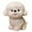 White, variant on KOYPTL 7.8 inch Realistic Dog Stuffed Animal Toy Gift for Toddlers 2 3 4 5 6 Years Old,Dog Lovers Hugging Pillow Puppy Toy Gift for Kids Adults Christmas Birthday Pretend Play Gray