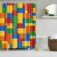 thumbnail image 2 of shower curtain, 2 of 2