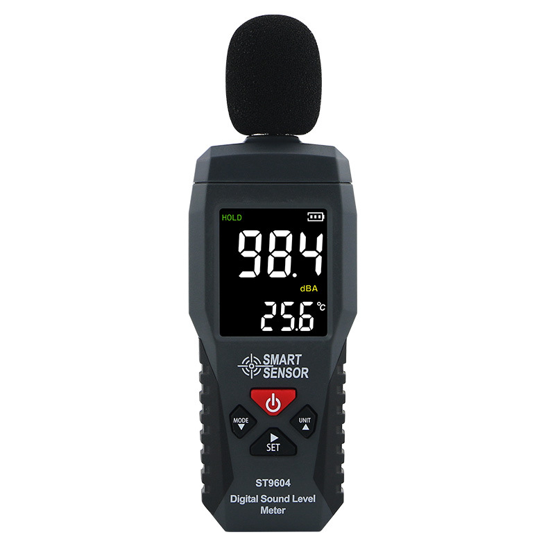 Sonomètre Numérique SMART SENSOR ST9604 - Plage 30-130 DB, Affichage Rétroéclairé - Pour Mesure Bruit Maison, Bureau, Chantier - 4