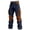 Navy@GC@, variant on Men's Baggy Corduroy Pants Wide Leg Cargo Pants for Men Trendy Buttons Patchwork Color Soft Casual Joggers With Pocket