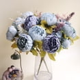 thumbnail image 4 of Artificial Peony Flower for Home Decoration, Wedding, and Handheld Display, 4 of 7
