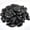 Black, variant on 40lbs Large River Rocks for Landscaping, 3-4" White Pebbles