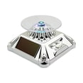 thumbnail image 1 of Guardoinrt Solar Showcase LED Light Shape Box Ring Box Exquisite Automatic Rotating Jewelry Turntable Presentation Tool Watches type+4, 1 of 6