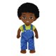 thumbnail image 1 of Juguete Muñecas Negro American Girl Baby Do-ll Para Niños Moda Jugar Muñeca Re-nacido Baby Toy Doll - Tamaño natural suave ajustable perfecto para el nacimiento AMMAO TOY230209-2268toy, 1 of 1