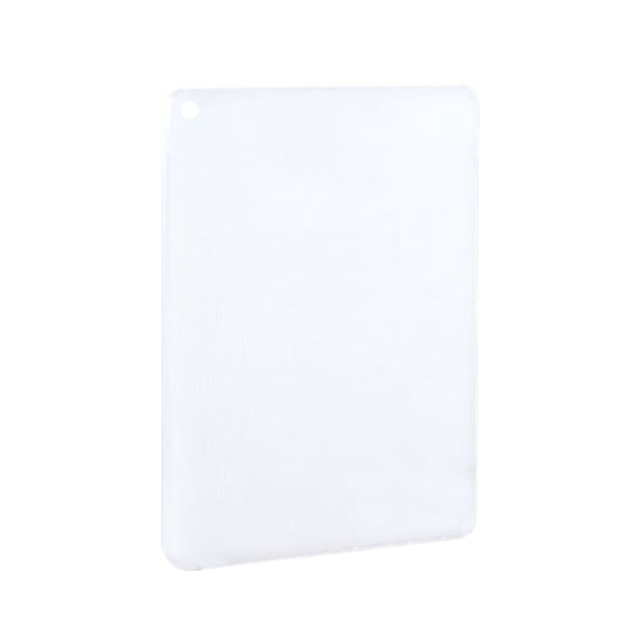 Plastic Cutting Board Set with Juice Groove, 3-Pack Non-Slip Chopping Boards with Handles, BPA-Free Kitchen Cutting Mats for Meat and Vegetables ( White )