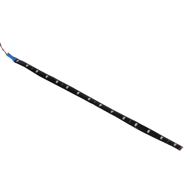 Tira de luces para coche, tira de luces LED impermeable de 30 cm y 15 LED, tira de luces LED de artesanía excepcional