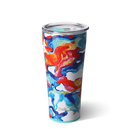 Swig Life 32oz Triple Insulated Stainless Steel Tumbler with Lid,  Dishwasher Safe, Double Wall, and Vacuum Sealed Travel Coffee Tumbler in  our Color 