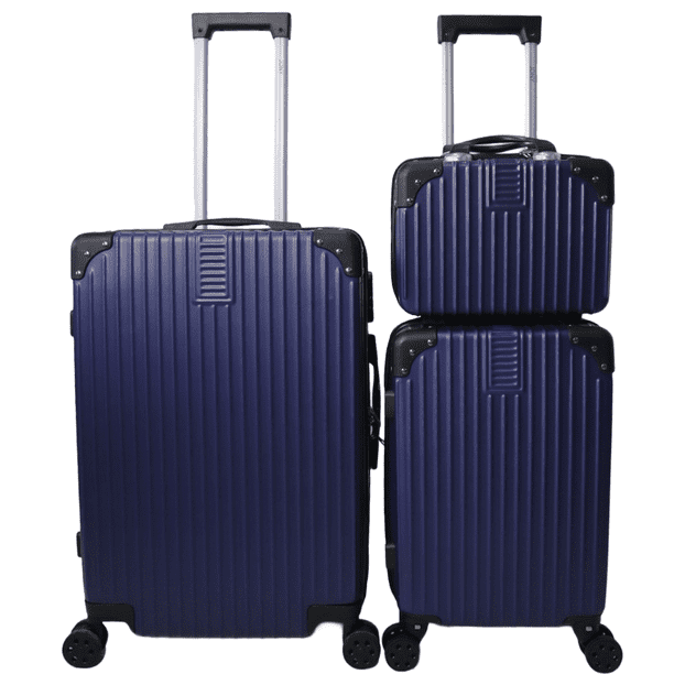 Set De 3 Maletas Viaje Maleta Grande 20 Kg Y Chica 10 Kg Cabina Avion