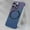 Purple, variant on Magnetic Slim Soft Touch Skin Fiber Pattern Frameless for iPhone 16 Pro Max Borderless Case [Compatible with MagSafe] Ultra-Thin Minimalist Lightweight Hard Shockproof Cover Case,Purple