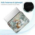 thumbnail image 5 of RMDQTR 13in Laptop Bag Briefcases Computer Inner Bags Computer Bags Laptop Sleeves Work Travel School Bag Cute Rabbit Wearing Earmuffs, 5 of 8