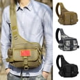 thumbnail image 2 of VALINK Outdoor Tactical Crossbody Bag Multi-pockets Quick Release Buckle Zipper for Cycling, 2 of 5