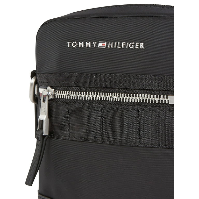 Tommy Hilfiger Elevated Nylon Mini Black Bag, Reporter