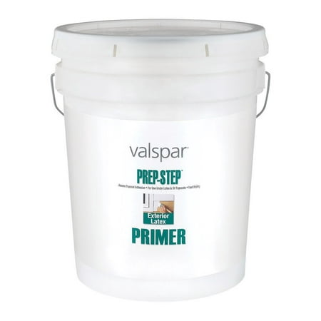 Valspar Prep-Step White Exterior Primer, 5 Gal.