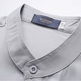thumbnail image 4 of pstuiky camisetas de manga corta para hombre, Camisa informal de manga corta, cuello alto, lisa y cómoda para hombre ropa de hombre xl, 4 of 9