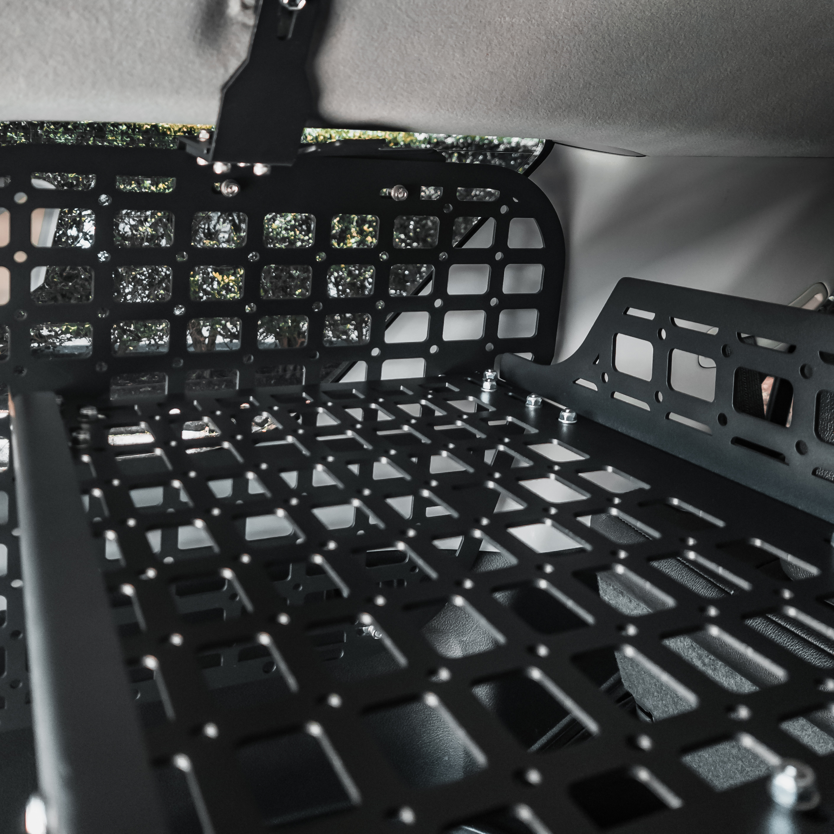 BAKOD Molle Storage Panel Shelf for 2010-2023 Toyota 4Runner Black MSPS100