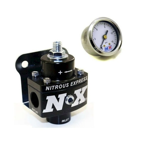 Nitrous Express Fuel Pressure Regulator Non-Bypass w/Gauge