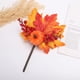 thumbnail image 2 of Hojas de arce artificiales de otoño, follaje falso para decoración de Halloween B, 2 of 8