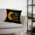 thumbnail image 3 of Inspirational Gifts for Women Pillow Covers 18x18 - Gifts for Women Best Friend Daughter Mom Coworkers, Sometimes You Forget You''re Awesome Gifts, Sunflower Pillow Covers, 3 of 5