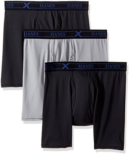 Hanes Men's Sport X-Temp Performance Boxer Brief 4-Pack XXL - Foto 3
