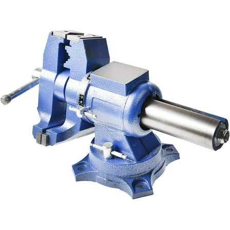 waltyotur Multifunctional Rotary Table Vise 6 Inch Table Vise with Swivel Base and Head for Household or Industrial Fixture Fixing Equipment