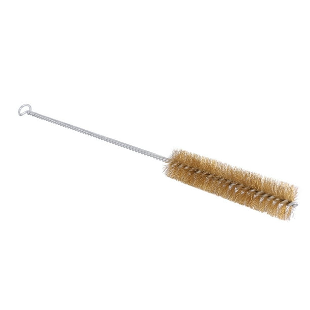 12 Pcs Brass Tube Cleaning Brush Wire Brush Set Brass Wire Brush Set for Pipe Tube Cylinder Bores Cleaning Hand Tool