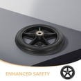 thumbnail image 3 of OFFIGAM Rubber Front Wheel Replacement for Wheelchair with Easy Installation and Versatile Use, 3 of 8