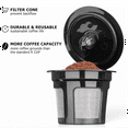 thumbnail image 3 of Reusable K Cups for K Mini, K Elite, K Classic, K Compact, K Latte, K Select and All 2.0 & 1.0 Coffee Makers 2PCS, 3 of 6
