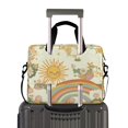 thumbnail image 2 of FORMRS 16" Laptop Bag Carrying Sleeve Case with Handle Travel Shoulder Briefcase, Beige Clouds, 2 of 8